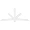 Ekena Millwork Alberta Architectural Grade PVC Gable Bracket, 108"W x 49 1/2"H x 6"D x 6"F, 11/12 Pitch GBP108X50X0606ALB00 - alternate 2